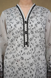 NUSL3264 Printed Lawn Suit - Unstitched 3Pc